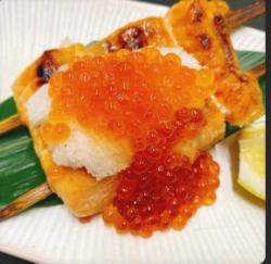 鲑鱼腩和鲑鱼籽