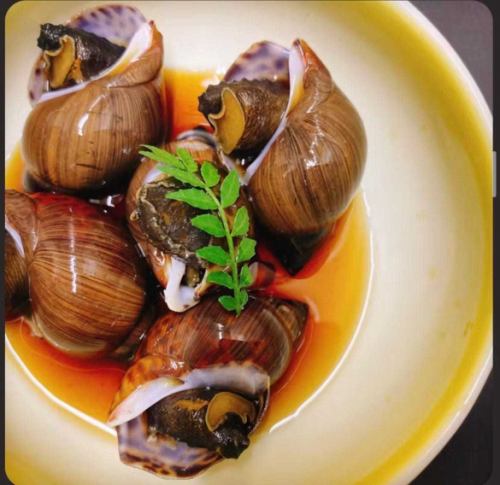 美味的慢炖活贝类