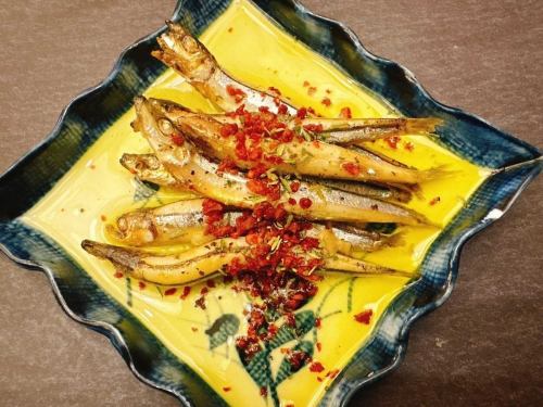 油浸银条纹鲱鱼沙丁鱼