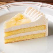 桃とアールグレイのショートケーキ