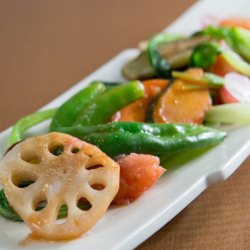 Etouffee of seasonal vegetables