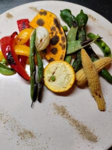 Assorted grilled vegetables