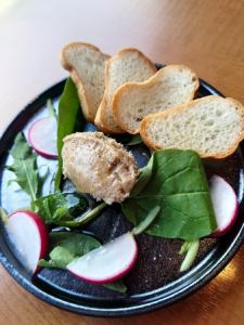 Boar pork rillettes