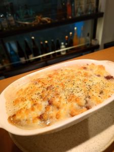 Minced deer gratin