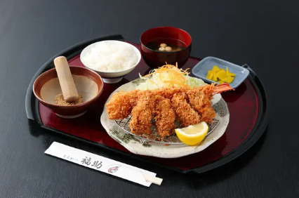 Shrimp oyster set meal