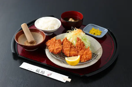 Fin cutlet set meal 100g