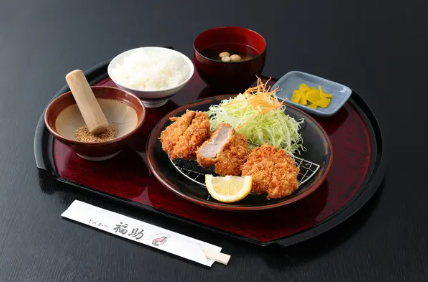 Upper fin cutlet set meal