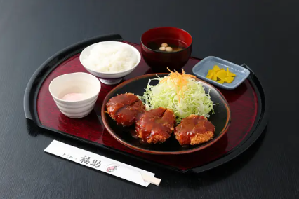 Fillet miso cutlet set meal