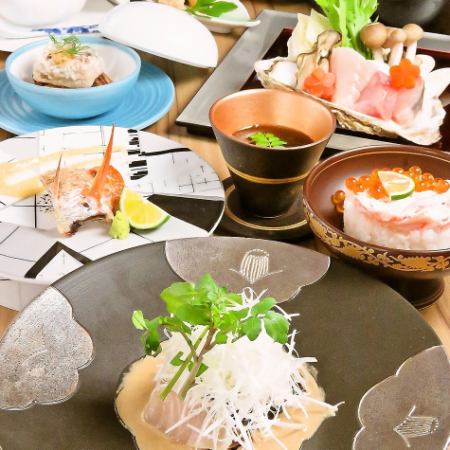 ★ Memorial service course, 9 dishes total, 5,300 yen (5,830 yen including tax)