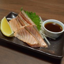 炙りサーモンのおろしポン酢