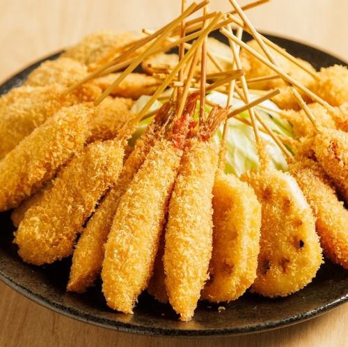 【串揚げ各種】