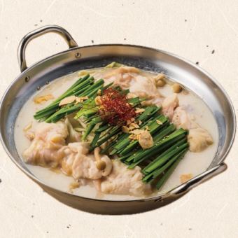 【忘年会・新年会に】熱熱！！全8品鍋コース　3500円　飲み放題付き＋1000円