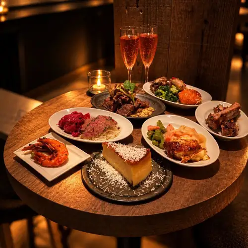 The table becomes the ultimate gourmet experience.