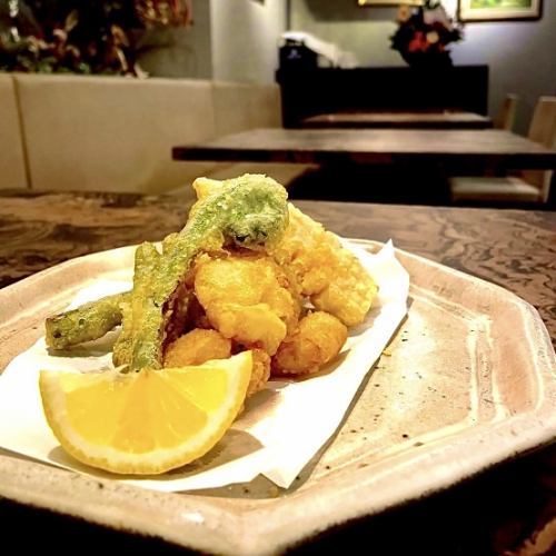 魚介と旬野菜のフリットミスト