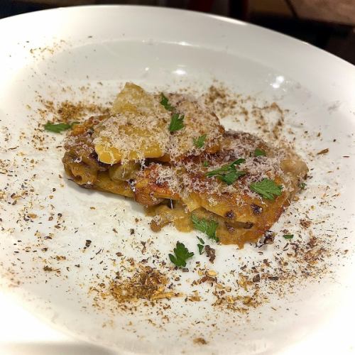 Italian porcini mushroom dauphinois