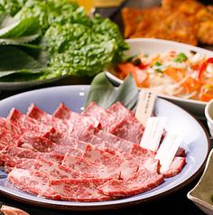 【特別自助餐】包括優質部位和和牛肋骨在內的約60種自助餐！120分鐘11,000日元