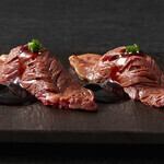 ハラミ握り 2貫