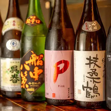 山陰の希少な地酒など15種常備！山崎・白州や島根の焼酎も◎