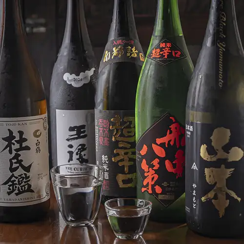 料理を引き立てる山陰の地酒!香り高い純米酒など豊富にご用意