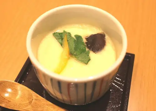 Savory egg custard