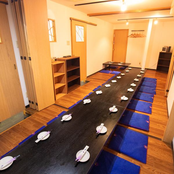 [2nd floor semi-private rooms] The 2nd floor can be used as a semi-private room by putting up a partition! We can also accommodate medium-sized banquets of about 12 people.