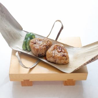北村しょうゆの焦がしかしわ飯
