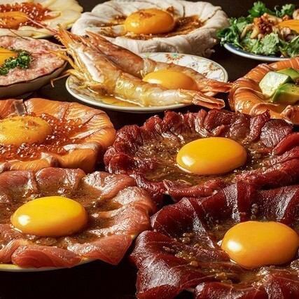 まさに飲めるほどとろける極上の口どけ！ 鮮度抜群の海鮮を特製ダレでぜひ♪