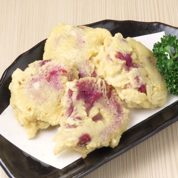 【ほぼスイーツ！紅芋天ぷら】リピーター続出で当店人気ナンバー2★
