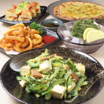 期間限定！【がじゅプラン】寒い冬にピッタリの鍋と120分飲み放題付全6品　3850円（税込）