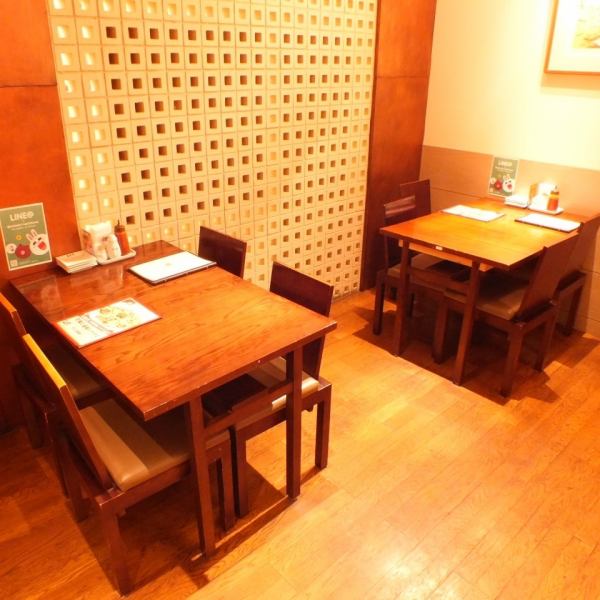 The restaurant has a calm atmosphere, and can be used for a wide range of occasions, from single women to small groups of women, company welcome and farewell parties, etc.