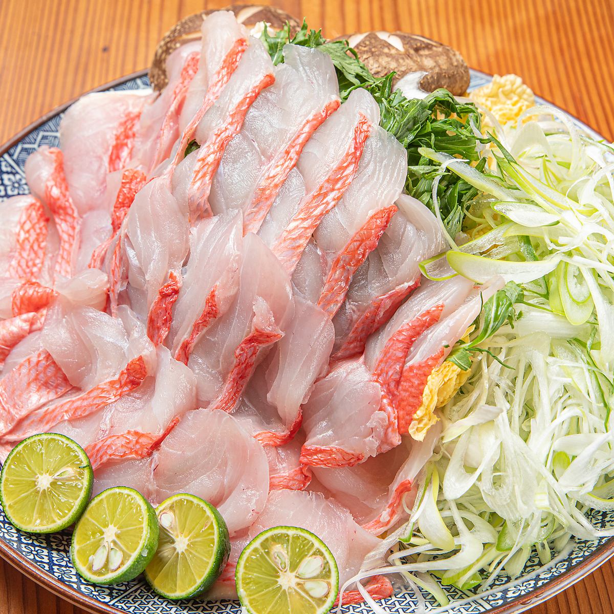 目利きした新鮮な海鮮が味わえる