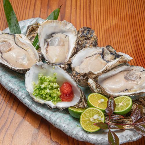 厚岸直送の牡蠣！