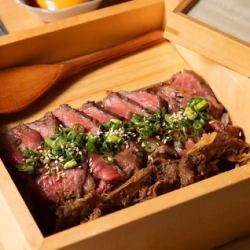 Charcoal-grilled Wagyu beef hitsumabushi set meal