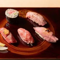 Meat sushi 5 piece set