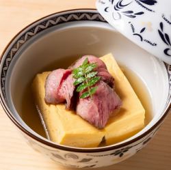 Slowly simmered meat tofu