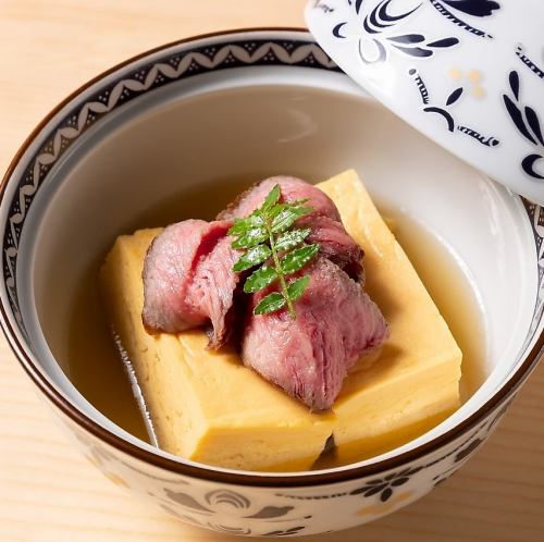 Slowly simmered meat tofu