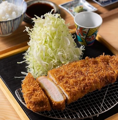 Miyagi 32 degree pork loin cutlet meal