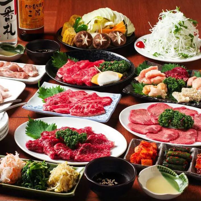 便宜又美味的烤肉！還有無限暢飲！