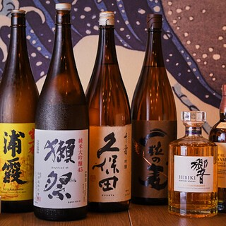 多彩な日本酒をご用意