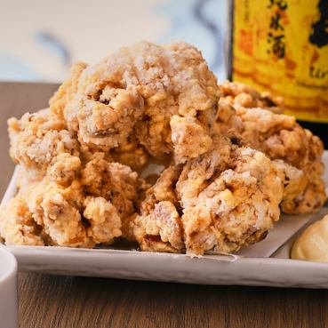 人気の唐揚げ定食