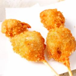 ベビーホタテ串2本