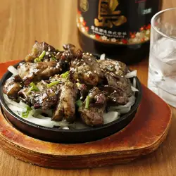 地鶏の黒焼き