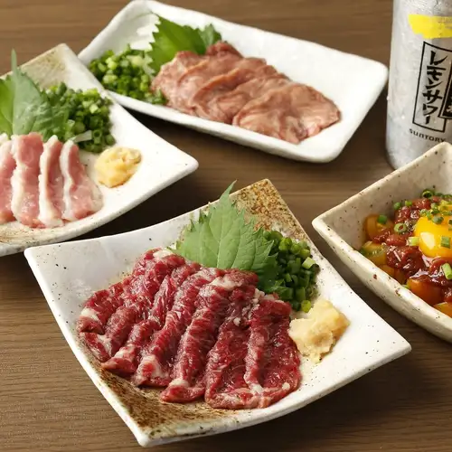 【新鮮な極上馬刺し】