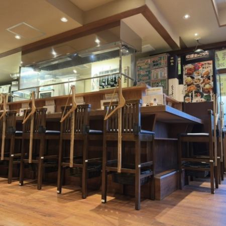 1名～2名様の少人数利用ならカウンター席がおすすめ！！