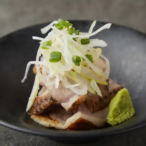 鴨のわさび焼き