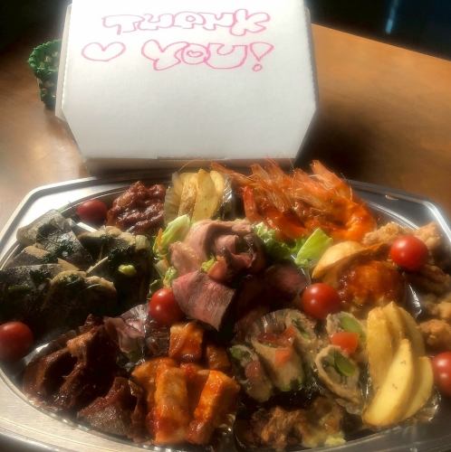 [Hors d'oeuvres available] Delivery of 10 or more items OK! Feel free to bring in a celebratory cake, perfect for family anniversaries ◎