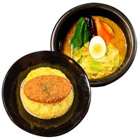 [Takeout number: A4] Pumpkin croquette curry (aroma curry spice)
