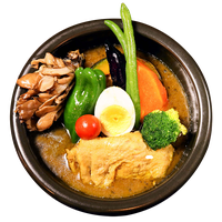 [Takeout number: A6] Chicken and vegetables (natural curry spices)