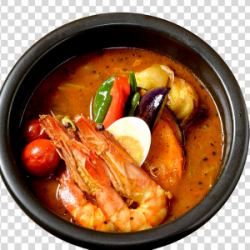 [Takeout number: A8] Special shrimp soup curry (aroma curry spices)