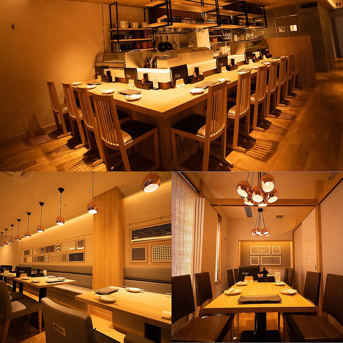 The special yakitori and special high-quality space are perfect for special occasions.